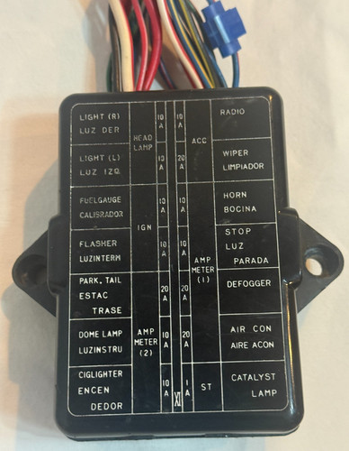 From 1975 datsun 280z - from, fuse